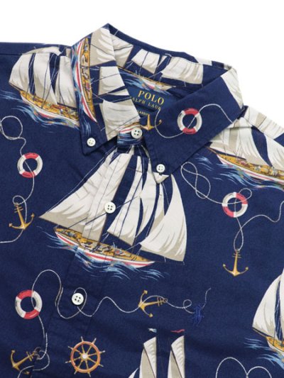 画像3: 【送料無料】POLO RALPH LAUREN CLASSIC FIT NAUTICAL OXFORD SHIRT