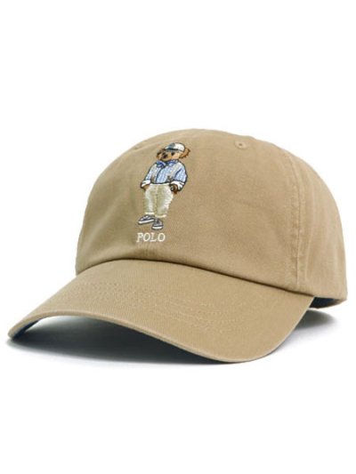 画像1: 【送料無料】POLO RALPH LAUREN HEMINGWAY BEAR TWILL BALL CAP