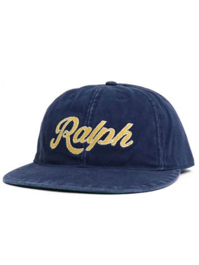 画像1: 【送料無料】POLO RALPH LAUREN APPLIQUED TWILL BALL CAP