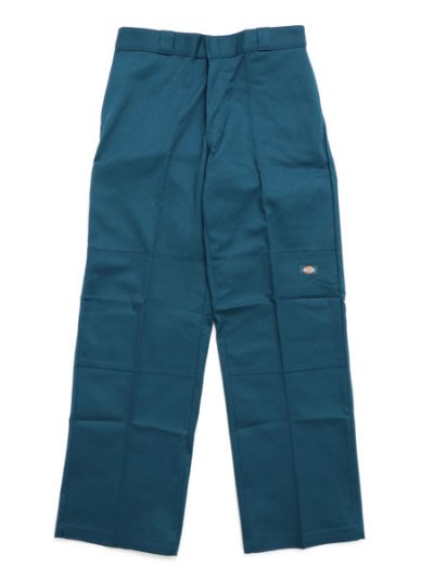 画像1: DICKIES DOUBLE KNEE WORK PANTS-REFLECTING POND