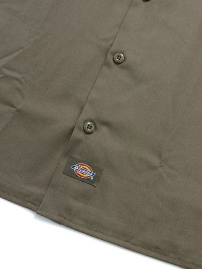 画像4: DICKIES S/S WORK SHIRT-MUSHROOM