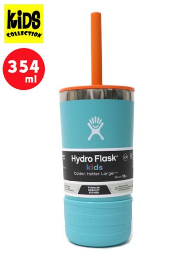 画像1: 【KIDS】Hydro Flask 12 OZ KIDS TUMBLER W/STRAW LID-SEASPRAY