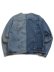 画像2: 【送料無料】SUNNY SIDE UP REMAKE 2FOR1 NO COLLAR DENIM JACKET (2)