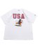 画像1: CHAMPION RW 9.4oz JERSEY TEE USA MICKEY-WHITE (1)