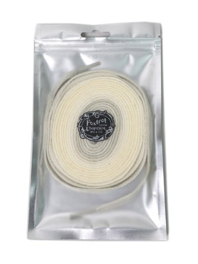 画像1: 【MEGA SALE】Foxtrot Uniform FOX UNION LACES FA 170 CREAM NATURAL