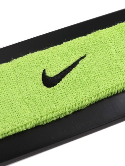 画像2: NIKE SWOOSH HEAD BAND-ATOMIC GREEN/BLACK