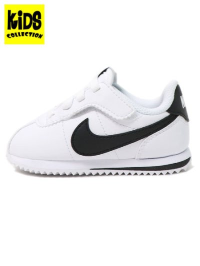 画像1: 【KIDS】NIKE KIDS CORTEZ EASY ON BTV WHITE/BLACK