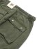 画像5: 【送料無料】mnml FRONT ZIP FLARE CARGO PANTS OLIVE