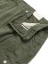 画像4: 【送料無料】mnml FRONT ZIP FLARE CARGO PANTS OLIVE