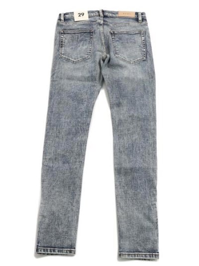 画像2: 【送料無料】mnml M588 SNAP SLIM DENIM VINTAGE BLUE