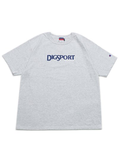 画像1: INTERBREED DIGSPORT HEAVY WEIGHT TEE ASH