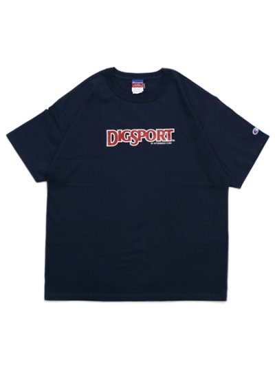 画像1: INTERBREED DIGSPORT HEAVY WEIGHT TEE NAVY