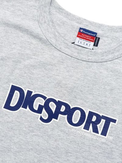 画像3: INTERBREED DIGSPORT HEAVY WEIGHT TEE ASH