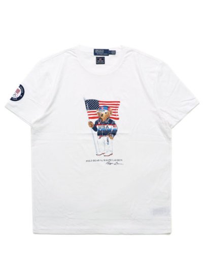 画像1: 【送料無料】POLO RALPH LAUREN TEAM USA OFFICIAL OUTFITTERS BEAR TEE