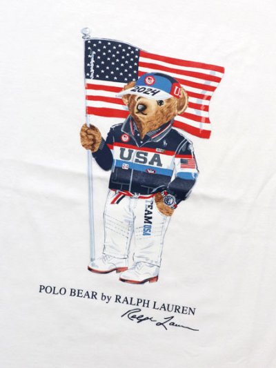 画像4: 【送料無料】POLO RALPH LAUREN TEAM USA OFFICIAL OUTFITTERS BEAR TEE