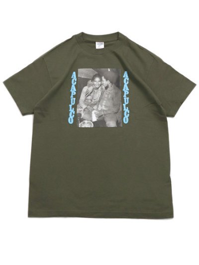 画像1: ACAPULCO GOLD DRUNK IN LOVE TEE ARMY