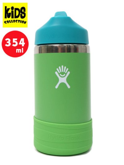 画像1: 【KIDS】Hydro Flask 12 OZ KIDS WIDE MOUTH BOTTLE-GRASS