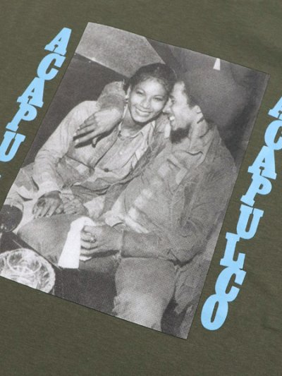 画像3: ACAPULCO GOLD DRUNK IN LOVE TEE ARMY