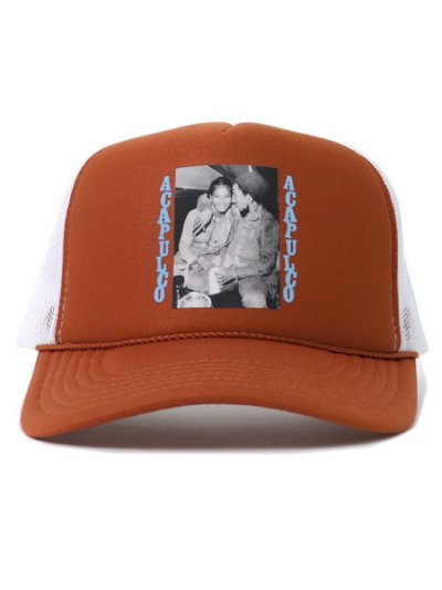 画像2: ACAPULCO GOLD DRUNK IN LOVE TRUCKER CAP KHAKI/WHITE