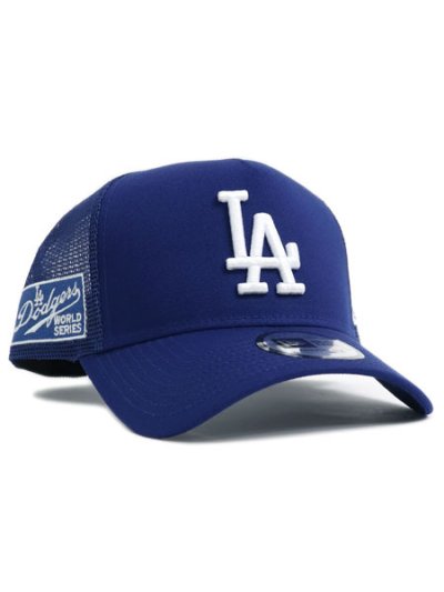 画像1: NEW ERA 9FORTY A-FRAME TRUCKER S.PATCH DODGERS