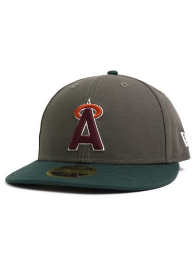 画像1: NEW ERA LP 59FIFTY DUCK ANGELS MOSS/DK GREEN