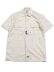 画像1: DICKIES S/S WORK SHIRT-STONE WHITECAP GRAY (1)