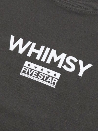 画像3: 【KIDS】WHIMSY SOCKS KIDS BLING TRADEMARK TEE SUMI