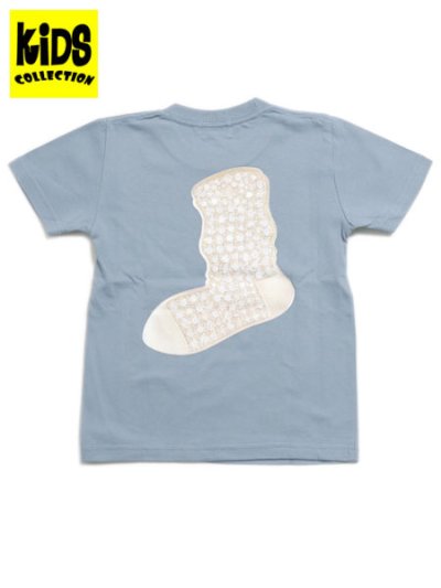 画像1: 【KIDS】WHIMSY SOCKS KIDS BLING TRADEMARK TEE ACID BLUE