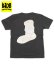 画像1: 【KIDS】WHIMSY SOCKS KIDS BLING TRADEMARK TEE SUMI (1)