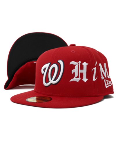 画像1: 【送料無料】WHIMSY SOCKS FIVE STAR 59FIFTY W CAP RED