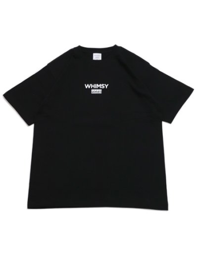 画像2: WHIMSY SOCKS BLING TRADEMARK TEE BLACK