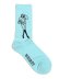 画像1: WHIMSY SOCKS FIVE STAR MARIE SOCKS LIGHT BLUE (1)