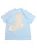 画像1: WHIMSY SOCKS BLING TRADEMARK TEE LIGHT BLUE (1)