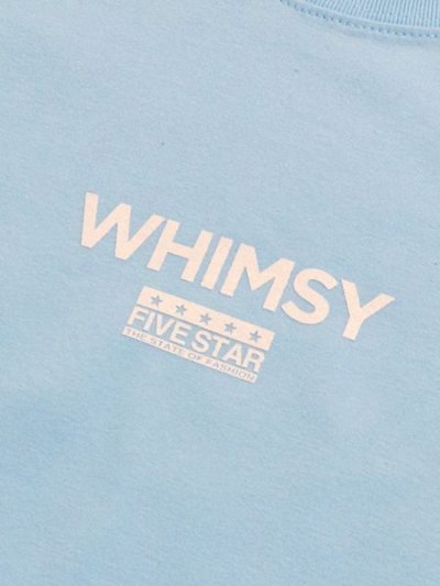 画像3: WHIMSY SOCKS BLING TRADEMARK TEE LIGHT BLUE