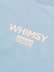 画像3: WHIMSY SOCKS BLING TRADEMARK TEE LIGHT BLUE (3)