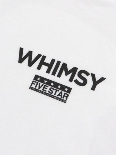 画像3: WHIMSY SOCKS BLING TRADEMARK TEE WHITE