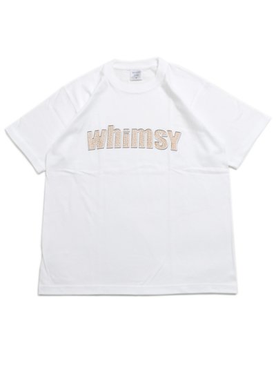 画像1: WHIMSY SOCKS BLING ARCH LOGO TEE WHITE