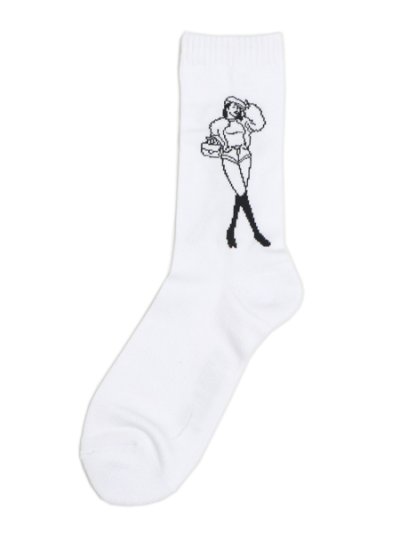 画像2: WHIMSY SOCKS FIVE STAR MARIE SOCKS WHITE