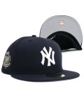 NEW ERA 59FIFTY CS YANKEES CTN UV/GY FB ST 100TH