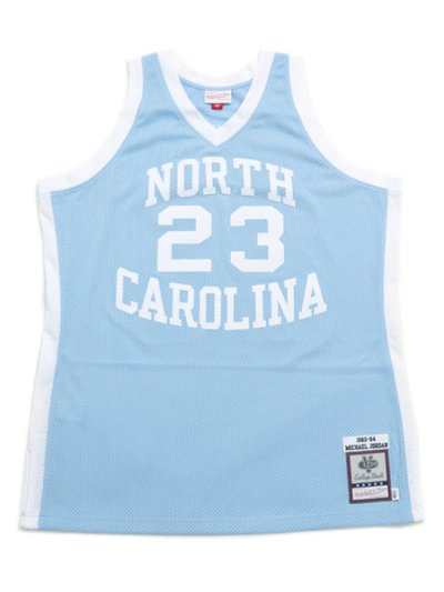 画像1: 【送料無料】MITCHELL & NESS NCAA AUTHENTIC NORTH CAROLINA 83 MJ #23