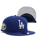 NEW ERA 59FIFTY CS DODGERS CTWN UV/GY FB WS1963