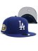 画像1: NEW ERA 59FIFTY CS DODGERS CTWN UV/GY FB WS1963 (1)