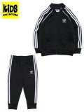 【KIDS】ADIDAS KIDS SST TRACK SUIT-BLACK