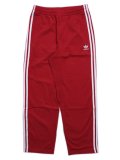 ADIDAS FIREBIRD TRACK PANTS-BETTER SCARLET/WHT