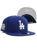 NEW ERA 59FIFTY CS DODGERS CTWN UV/GY FB WS2020