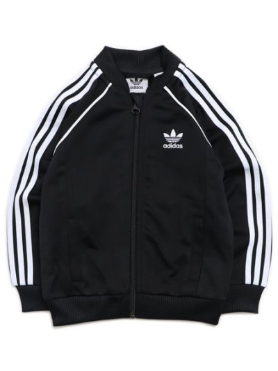 画像2: 【KIDS】ADIDAS KIDS SST TRACK SUIT-BLACK