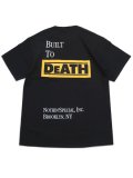 NOTHIN' SPECIAL BUILT TO DeATH POCKET TEE BLACK