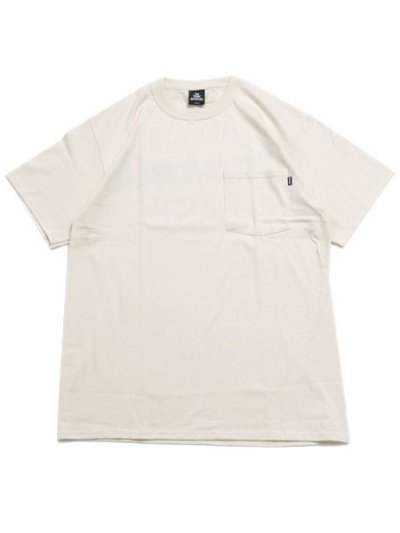 画像2: NOTHIN' SPECIAL MAKE IT LAST POCKET TEE NATURAL