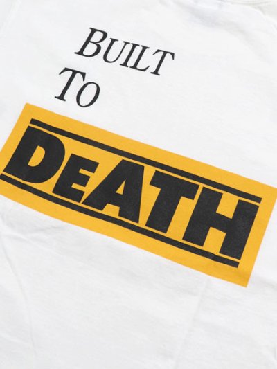 画像4: NOTHIN' SPECIAL BUILT TO DeATH POCKET TEE WHITE