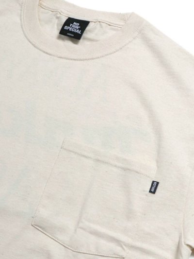 画像3: NOTHIN' SPECIAL MAKE IT LAST POCKET TEE NATURAL